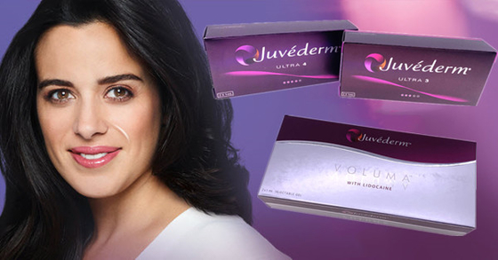 پرکننده پوستی Ultra3 Ultra4 Voluma Juvederm برای رفع چین و چروک صورت