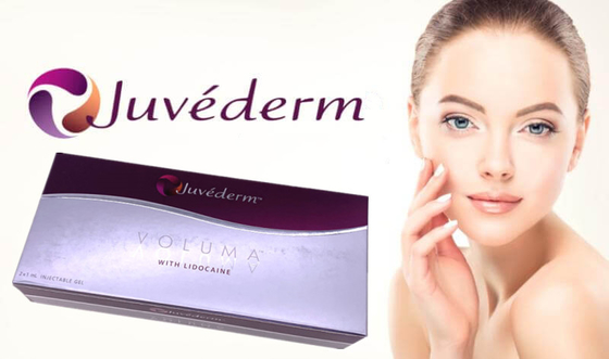 2x1ml پرکننده پوستی Juvederm Cross Linked برای پر کردن چین و چروک صورت
