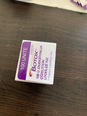آلرگان بوتاکس 1x100iu Botulium Toxin Type A 1 Vial / Box