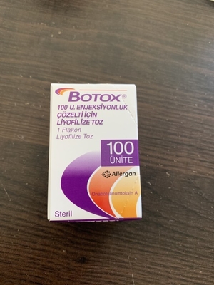 آلرگان بوتاکس 1x100iu Botulium Toxin Type A 1 Vial / Box
