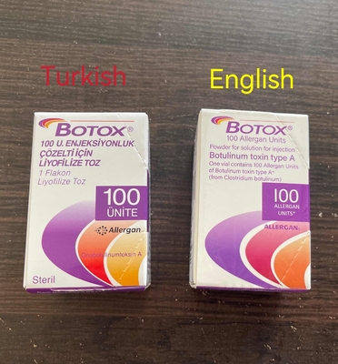 بوتاکس ضد چروک ضد پیری آلرگان برای صورت گردن