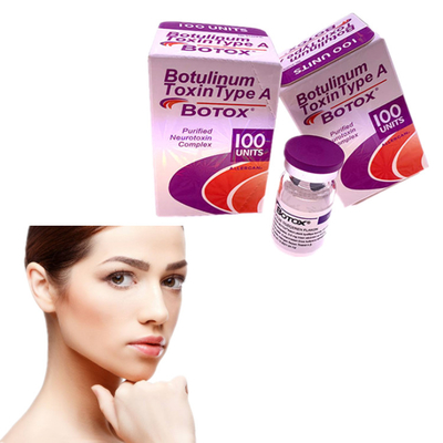 100ui Injection Allergan Cosmetics بوتاکس برای پودر صورت ضد پیری رفع چین و چروک
