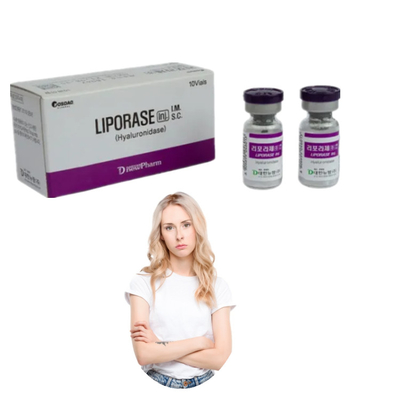 10 Vias Liporase Hyaluronidase برای پرکننده پوست برای حل شدن