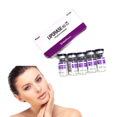 10 Vias Liporase Hyaluronidase برای پرکننده پوست برای حل شدن