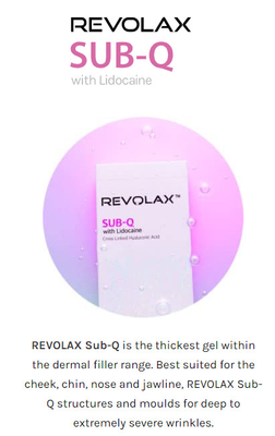 پرکننده لب Revolax Deep With Lido Hyaluronic Acid برای جوانسازی پوست