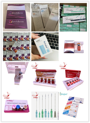 Juvederm Hyaluronic Acid Facial Dermal Filler برای تزریق 2*1ml بسته بندی