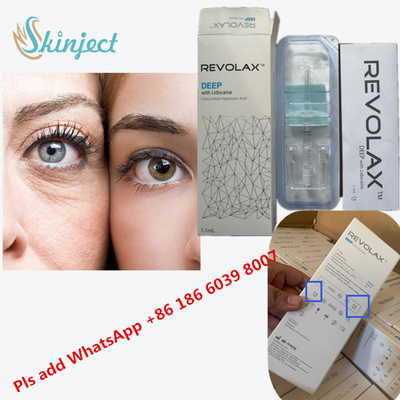 تزریق پرکننده پوست متقاطع 1 میلی لیتر پرکننده های خوب برای حذف چین و چروک