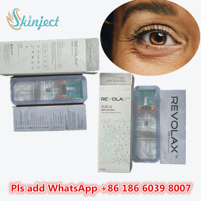 پرکننده پوست تزریق لب خالص HA Cross Linked 1ml پرکننده پوست عمیق تزریق برای بینی