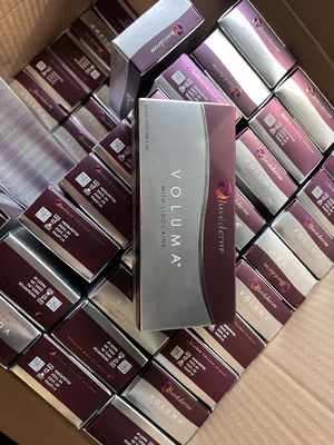 2ml Voluma Juvederm Filler Dermal For Chin Contouring Hyaluronic Acid Filler برای تزریق اسید هیالورونیک در گونه ها