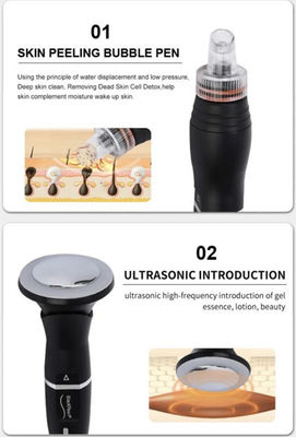 پروانه سیاه درمان پوست چشم هیدروژن اکسیژن حباب پاک کننده پوست مرطوب کننده ماشین زیبایی