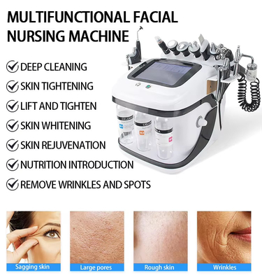 10 در 1 مراقبت از زیبایی پوست Hydra dermabrasion پاکسازی صورت