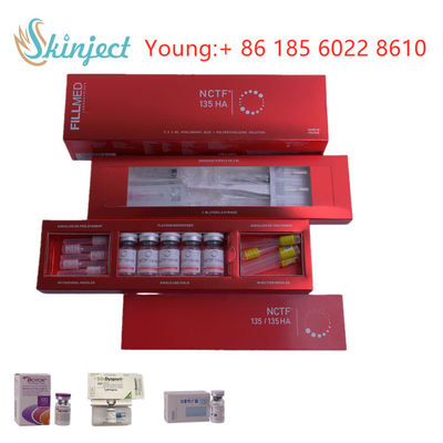 Nctf 135ha پر شده تزریق میزوتراپی تقویت کننده پوست برای معکوس کردن سن تقویت کننده Filorga ضد پیری از بین بردن چین و چروک