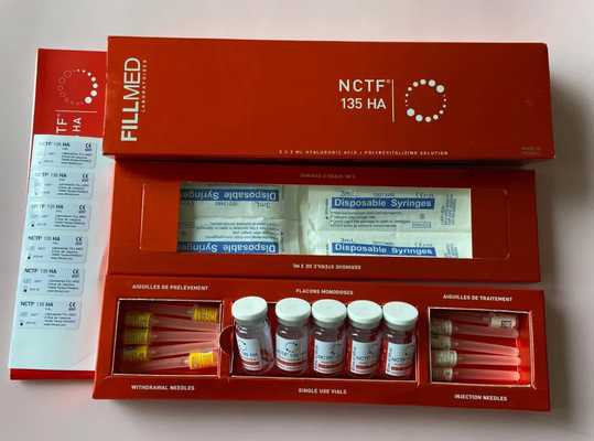 Nctf 135ha پر شده تزریق میزوتراپی تقویت کننده پوست برای معکوس کردن سن تقویت کننده Filorga ضد پیری از بین بردن چین و چروک