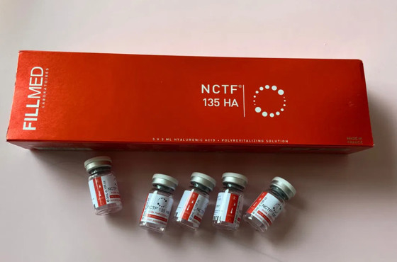 5 X 3ml NCTF فنجان تقویت کننده پوست NCTF Complex And Hyaluronic Acid