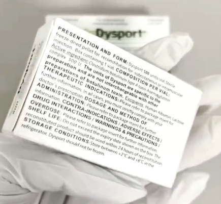 Dysport 500ui Toxin A Dysport 500u برای چروک ها