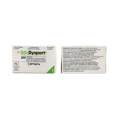 تزریق Dysport برای Dysport صورت 500 واحد توکسین بوتولینوم