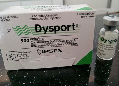 Ipsen 500 واحد ضد چین و چروک Botulinum Toxin Allergan Botulax Dysport 100iu پرکننده های پوستی