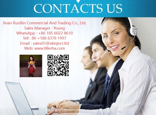 ضد چین و چروک پرکننده های پوستی Botulinum Allergan بوتاکس 100U Vial Restylane Profhilo مراقبت از پوست