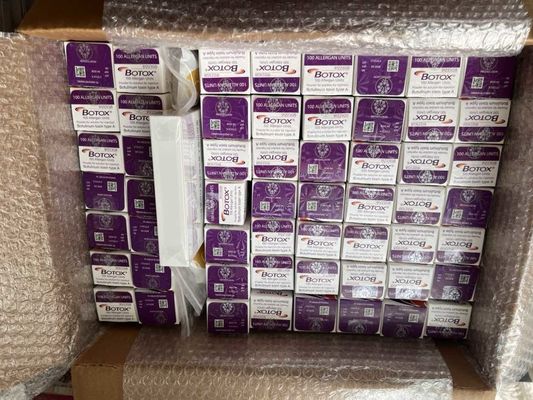 آلرگان بوتاکس 100 واحدی تزریق دیسپورت بوتولاکس سم بوتولینوم از بین بردن چین و چروک