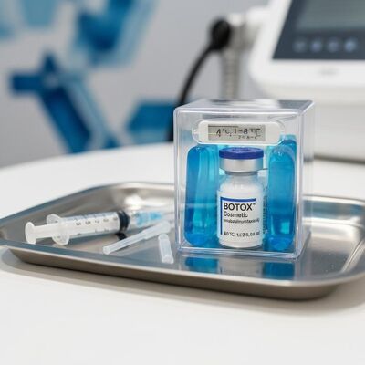 فرم پودری بوتاکس آلرگان نگهداری شده در دمای ۲-۸ درجه سانتیگراد، گزینه تزریقی برای کلینیک‌های زیبایی و پزشکان زیبایی که به نتایج پایدار نیاز دارند
