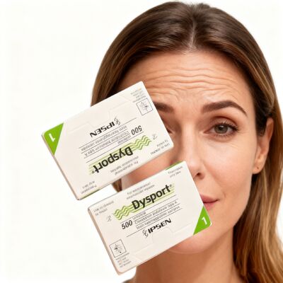 دیسپورت 500 واحدی شل کننده عضلات پیشرفته برای کاهش طبیعی چین و چروک تزریق سم بوتولینوم
