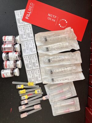 ها فیلر فیلمد ان‌سی‌تی‌اف ۱۳۵ها ترمیم کننده عمیق پوست هیالورونیک اسید مزو بوستر