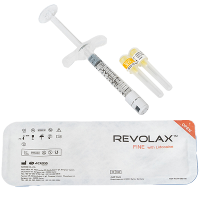 Revolax اسید هیالورونیک پرکننده پوستی طبیعی لبه های پر از چربی افزایش حجم صورت