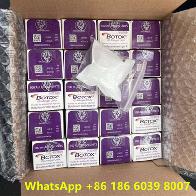 توکسین بوتولینوم بوتاکس لوازم آرایشی 100 واحد آلرژن OnabotulinumtoxinA برای چین و چروک صورت