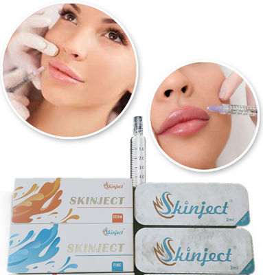 پرکننده پوستی تزریقی گونه لب کامل Hyaluronic Acid HA Filler 1ml 2ml 5ml