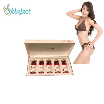 محلول لیپولیتیک قرمز 5x10ml تزریق کاهش چربی