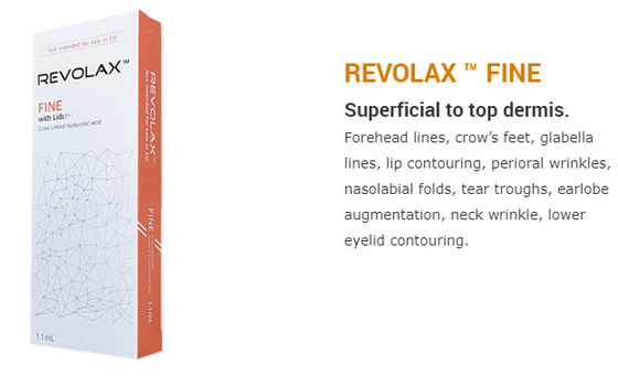 Revolax Hyaluronic Acid Korea Dermal Filler 1.1ml ضد خط چین و چروک