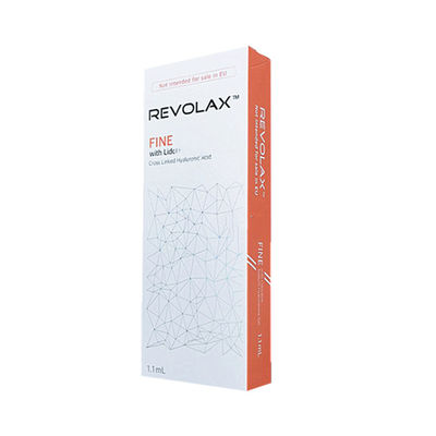 Revolax Hyaluronic Acid Korea Dermal Filler 1.1ml ضد خط چین و چروک