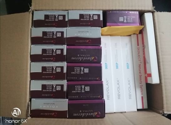 24mg/ml فیلترهای پر کننده صورت Juvederm Hyaluronic Acid 2x1ml