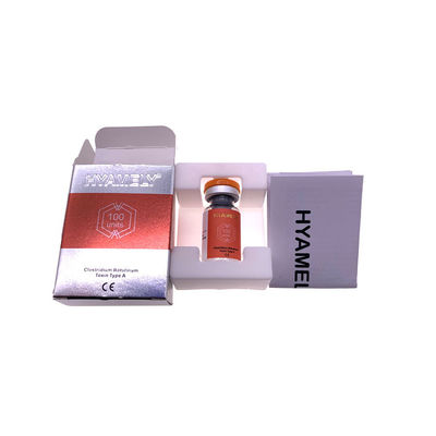 نوع A 100 واحد Hyamely Botulinum Toxin Dermal Filler بوتاکس هیالورونیک اسید