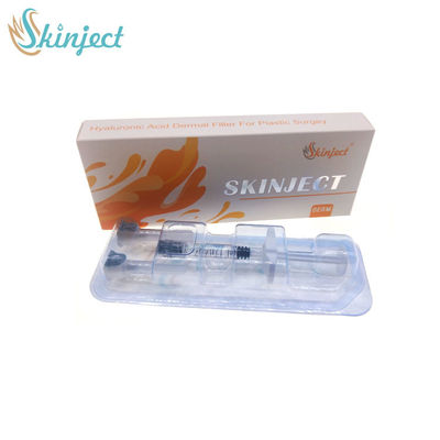 2 میلی لیتر تزریق پرکننده پوست اسید هیالورونیک بزرگ کننده لب Skinject