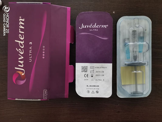 پرکننده پوستی Juvederm Ultra 3 Hyaluronic Acid 2x1ML برای بزرگ کردن لب ها