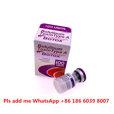 Botulinu Toxin Allergan  100 Units 200 Units رفع چین و چروک صورت لیفتینگ