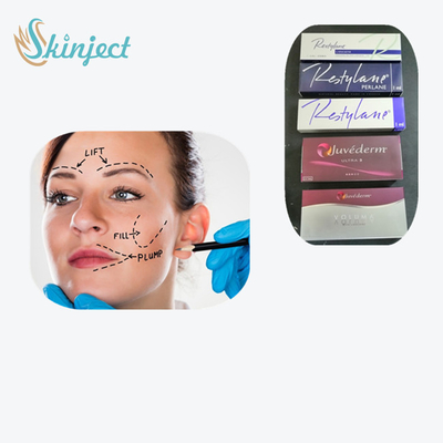 پرکننده پوستی تزریقی برای نواحی اشک قبل و بعد از خط لبخند Juvederm