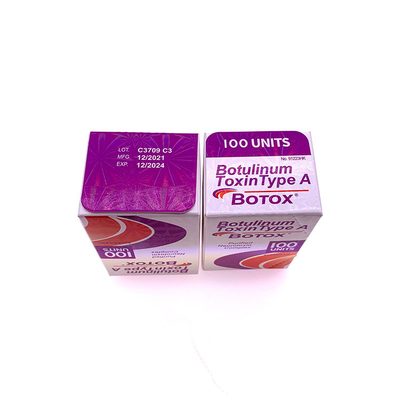 OEM  50 Iu 100 Iu Allergan Toxin Botulinum Type A ضد چروک