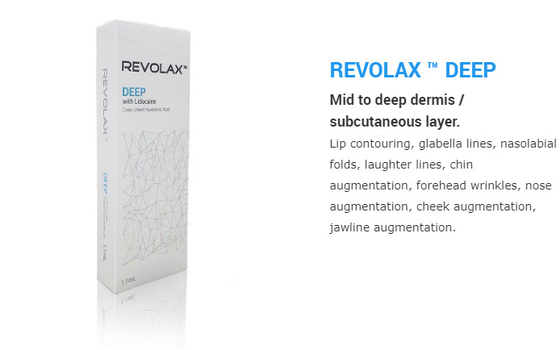 پرکننده پوستی 24mg/ml HA Revolax 1.1ml با علامت CE