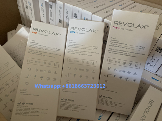 Revolax Deep HA فیلر لب تزریقی با علامت Ce Mark