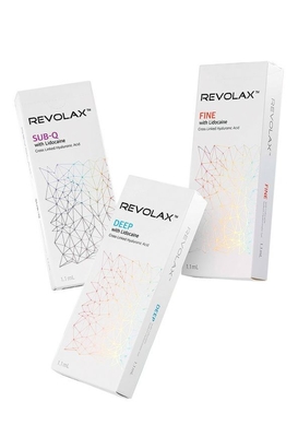 1.1 میلی لیتر Revolax Filler Hyaluronic Acid پوستی برای لب ها