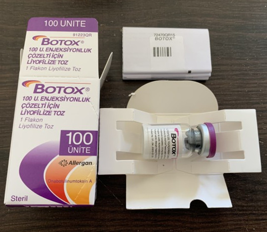 آلرگان بوتاکس 1x100iu Botulium Toxin Type A 1 Vial / Box