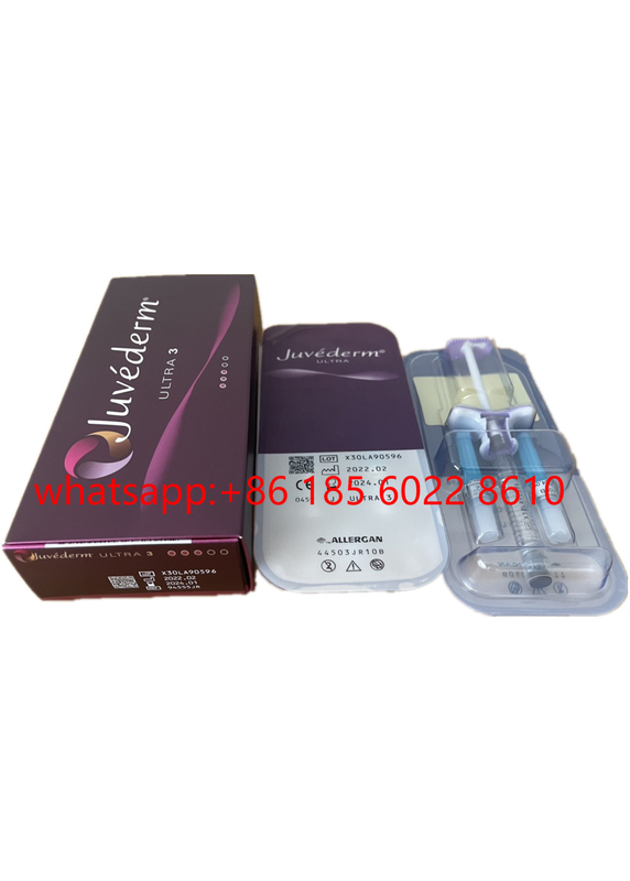 Juvederm Ultra 3 2x1ml خطوط صورت هیالورونیک اسید فیلرهای پوستی برای لب های جذاب