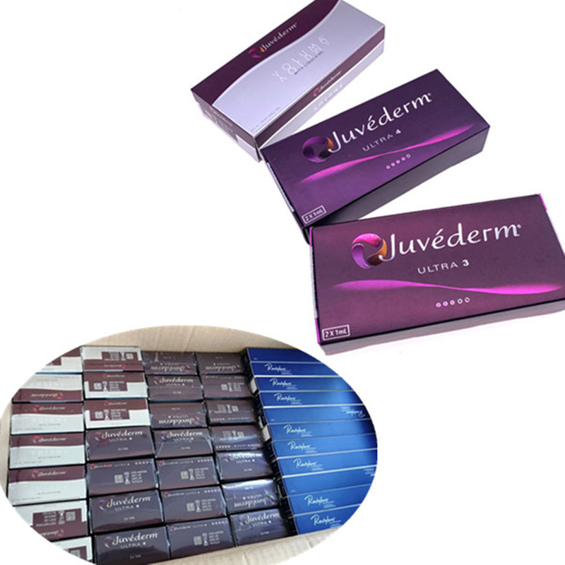 پرکننده پوستی Juvederm Voluma Ultra 3 Ultra 4 Cross Linked برای لب های گونه