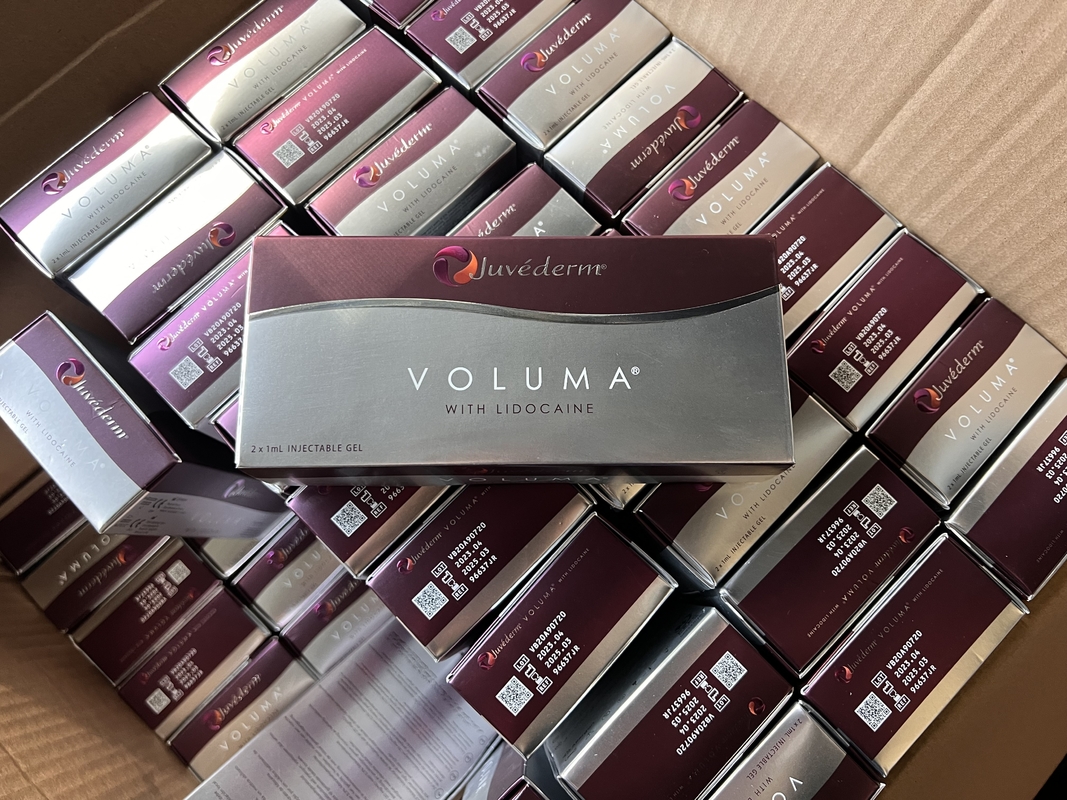 2ml Voluma Juvederm Filler Dermal For Chin Contouring Hyaluronic Acid Filler برای تزریق اسید هیالورونیک در گونه ها