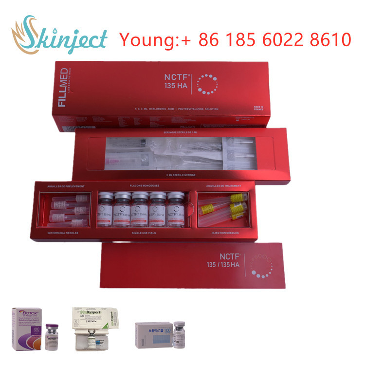 Nctf 135ha پر شده تزریق میزوتراپی تقویت کننده پوست برای معکوس کردن سن تقویت کننده Filorga ضد پیری از بین بردن چین و چروک