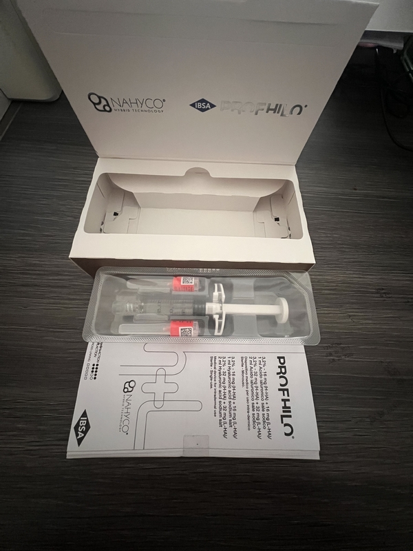 ژل جوان سازی پوست Profhilo H L 1*2ml برای نگهداری در دمای اتاق