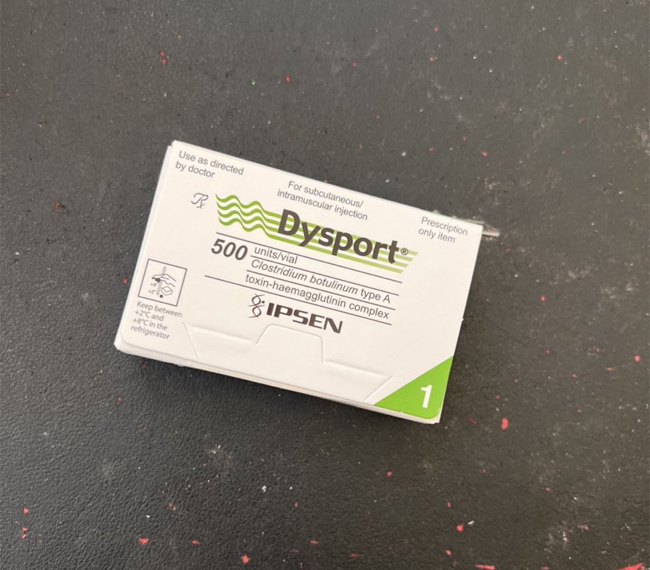 Dysport 500 Unit Botulinum Toxin نوع A ضد چروک