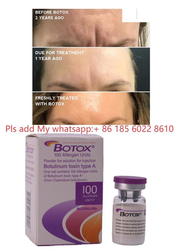 Botox 100IU Allergan Units Powder Solution Injections Botulax Botulinum Toxin Remove Wrinkles
